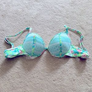 Victoria Secret Neon Bikini Top - 34B
